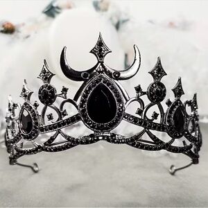 Elegant Black Tiara